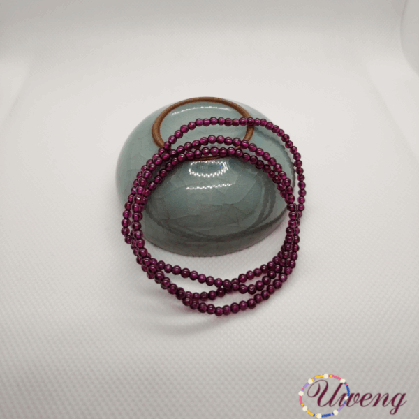 Garnet necklace