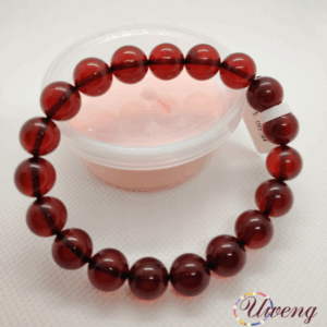 Blood Amber Bracelet