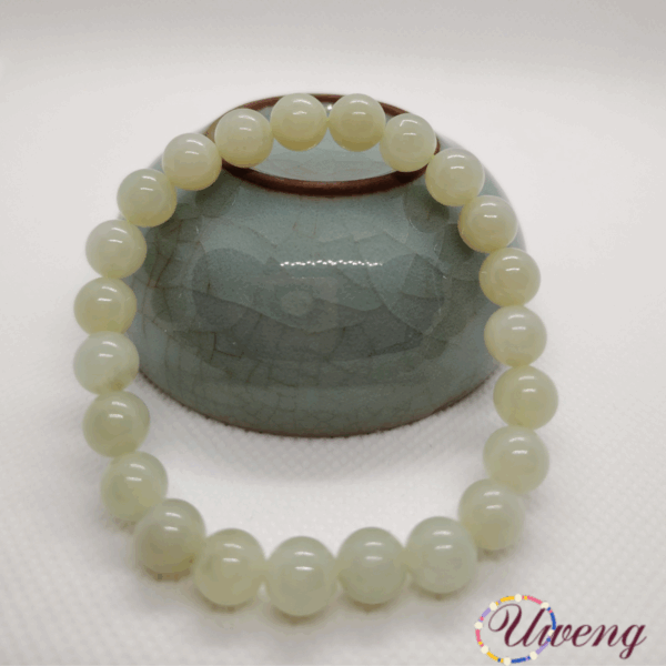 Hard Nephrite Jade Bracelet - Image 2