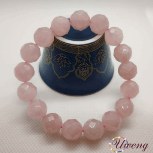 Furong Stone Powder Crystal Bracelet