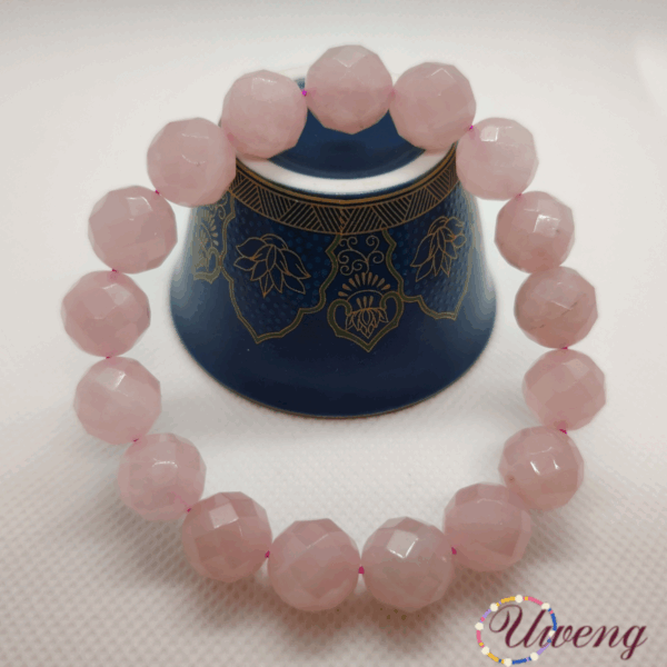 Furong Stone Powder Crystal Bracelet
