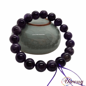 Lavender crystal bracelet