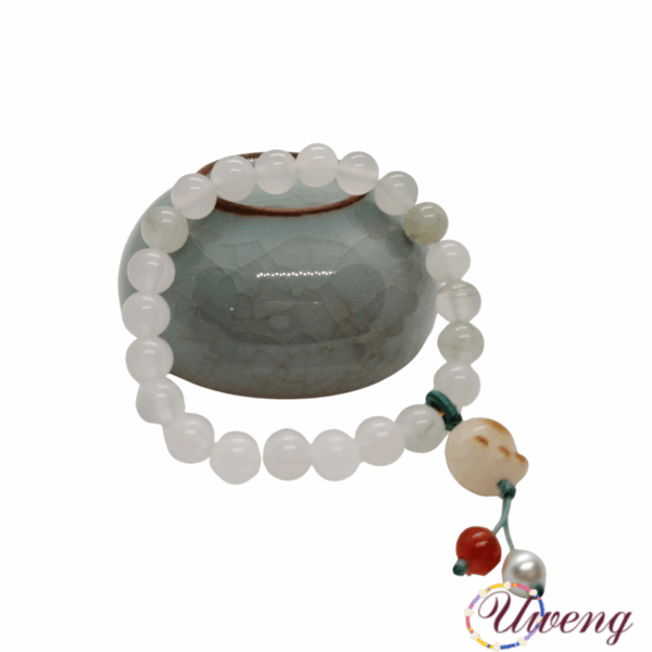 Tian Shan Cui Cat Claw Bracelet