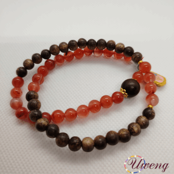 South Red Agate Neck Chain - Image 2