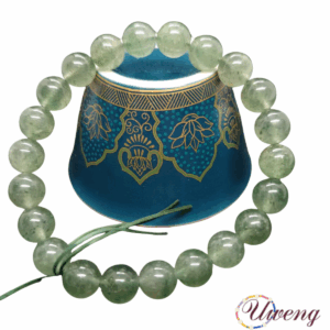 Green Strawberry Crystal Bracelet