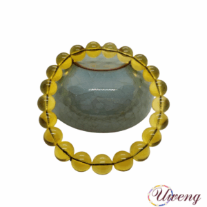 Blue Amber Bracelet