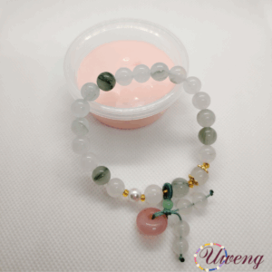 Ping An Kou Quartzite jade Bracelet