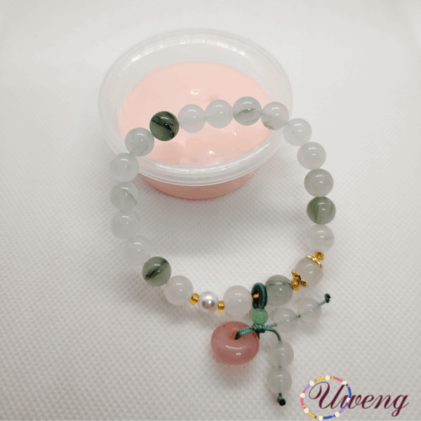 Ping An Kou Quartzite jade Bracelet