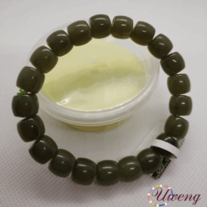 Dark Green Nephrite Jade Bracelet