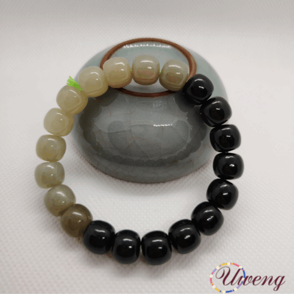 Panda Nephrite Jade Bracelet