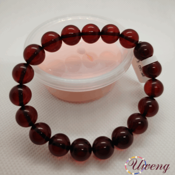 Blood Amber Bracelet - Image 3
