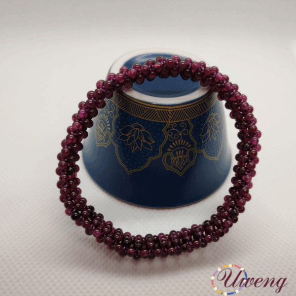 Yawu garnet bracelet - Image 3