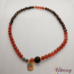 South Red Agate Neck Chain
