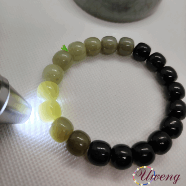 Panda Nephrite Jade Bracelet - Image 3