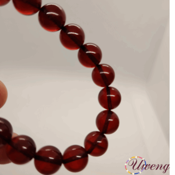 Blood Amber Bracelet - Image 4