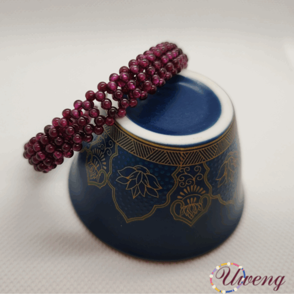 Yawu garnet bracelet - Image 4