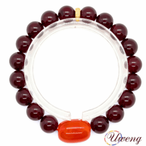 Blood Amber+Southern Red agate+Silver Gold Plating